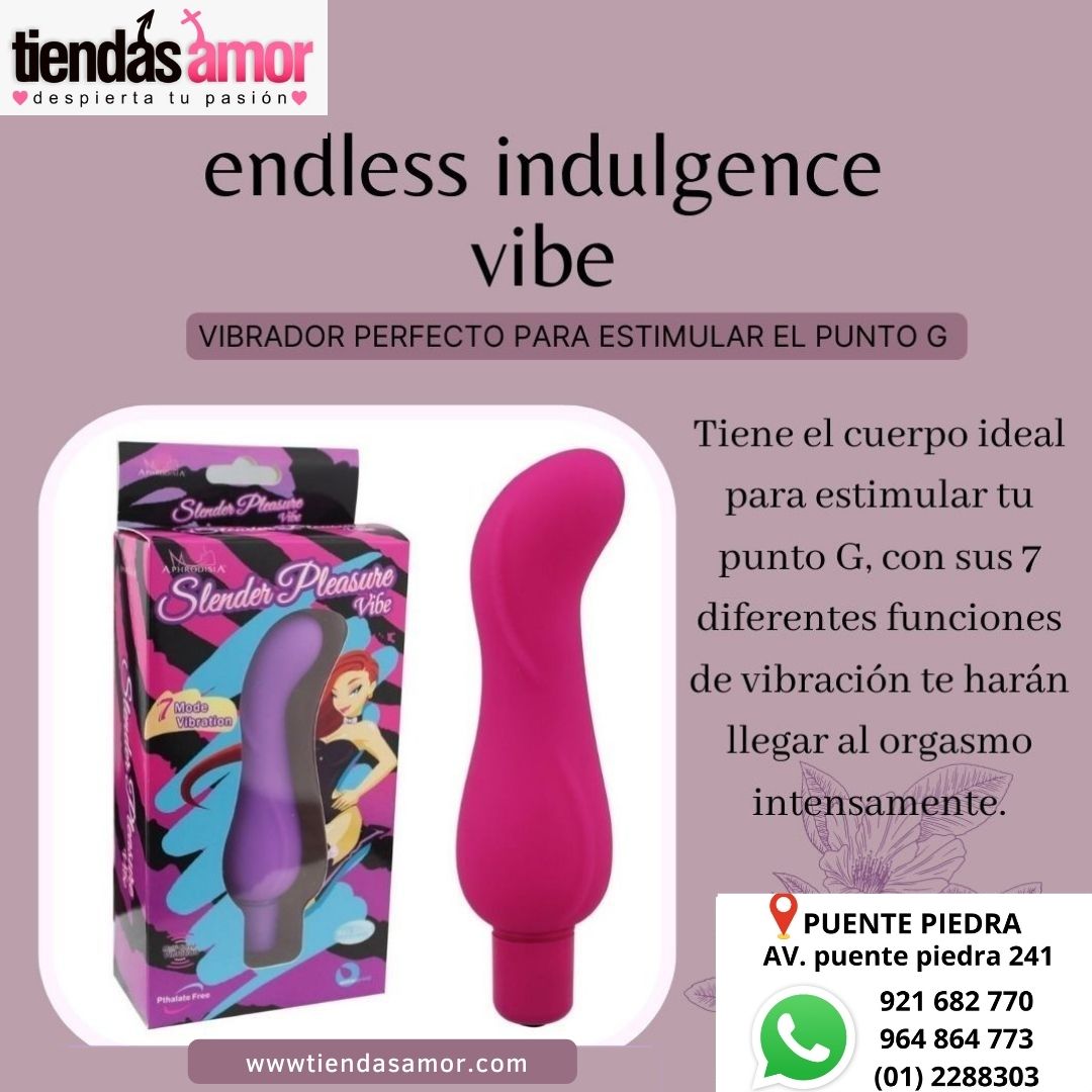 VIBRADOR ENDLESS INDULGENCE VIBE